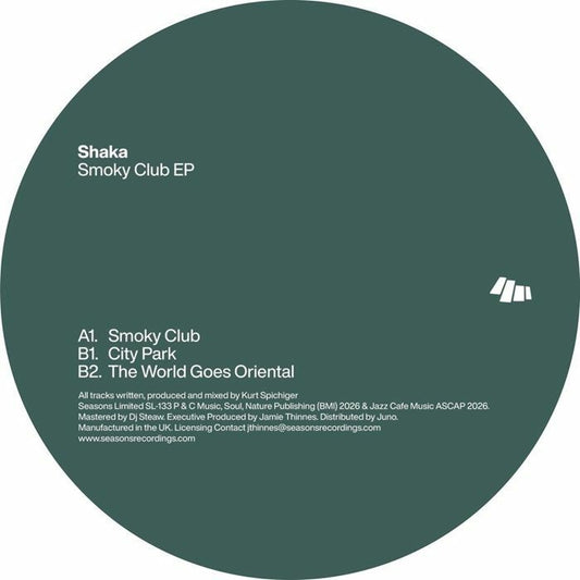 SHAKA - Smoky Club EP