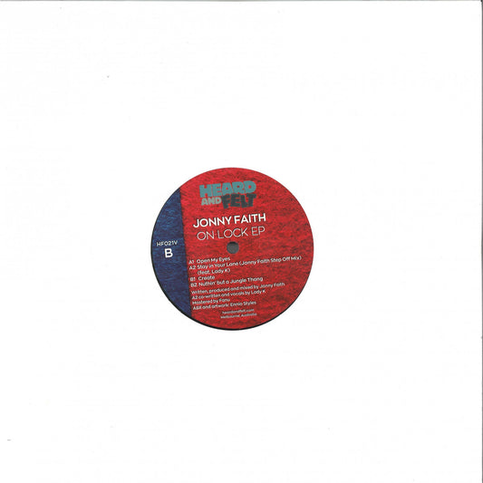 Jonny Faith - On Lock [12" Vinyl]