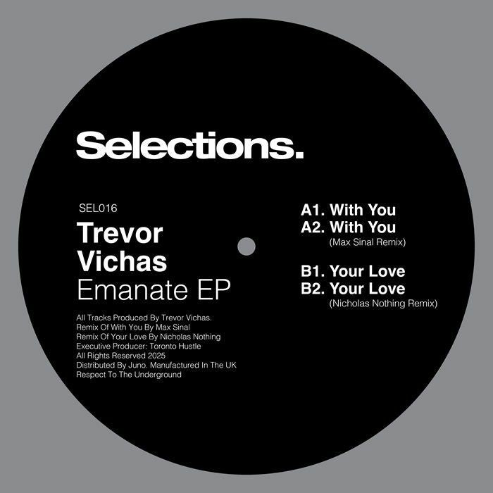 Trevor VICHAS - Emanate EP (feat Max Sinal, Nicholas Nothing mixes)