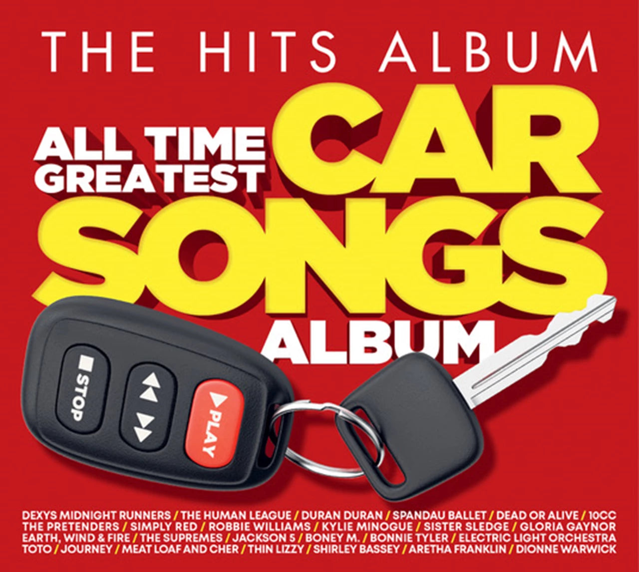 VARIOUS ARTISTS - THE HITS ALBUM: THE ALL TIME GREATEST CAR SONGS [3CD]