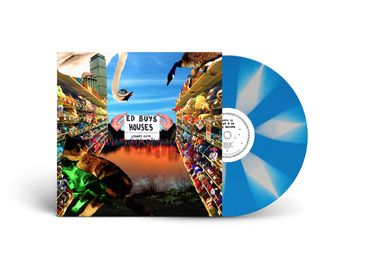 Sidney Gish - Ed Buys Houses [Blue and White Cornetto Vinyl]