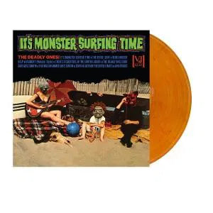 DEADLY ONES - It's Monster Surfing Time (All-Analog) (Bloody Pumpkin Vinyl)