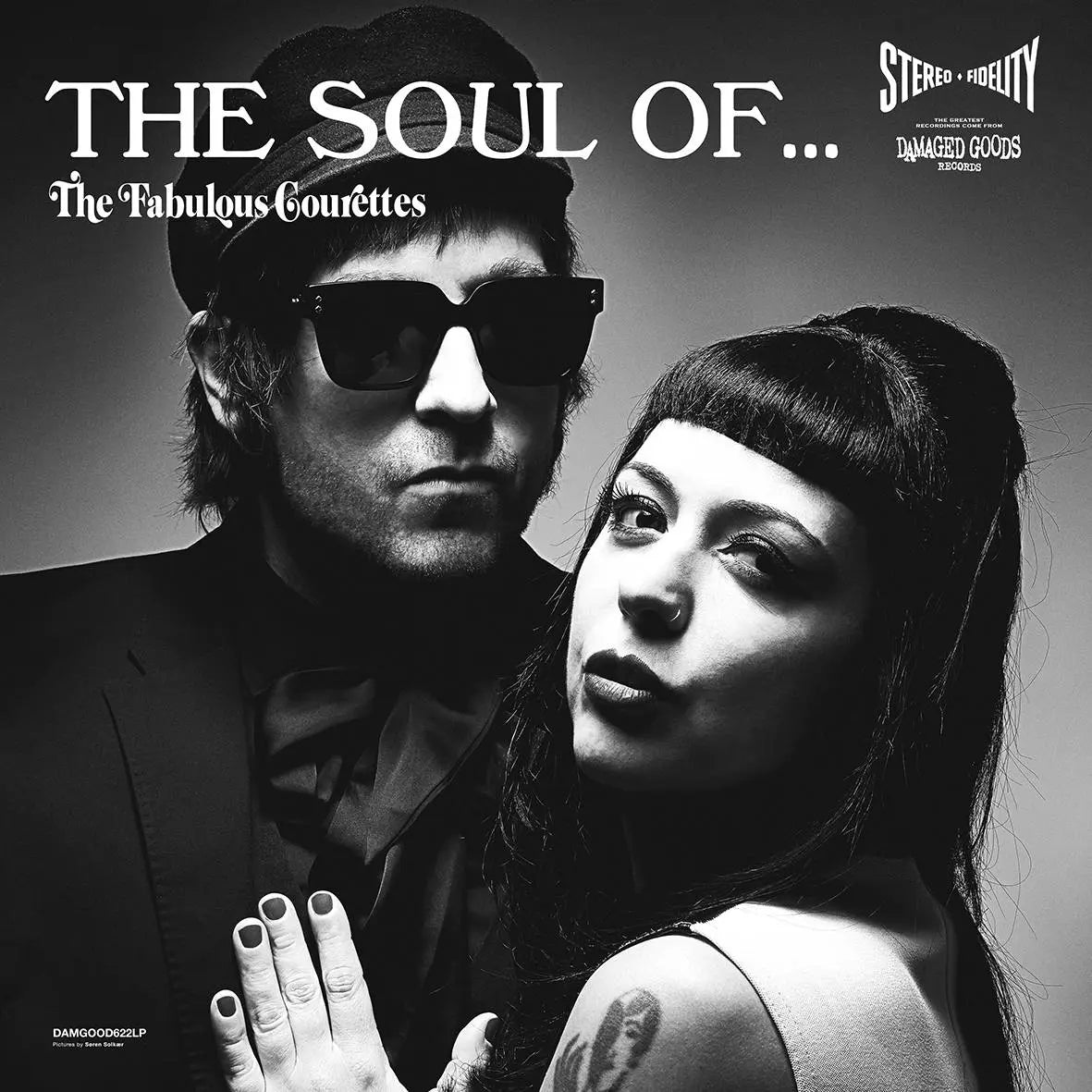 The Courettes - The Soul Of… The Fabulous Courettes [Black/White Split Vinyl]