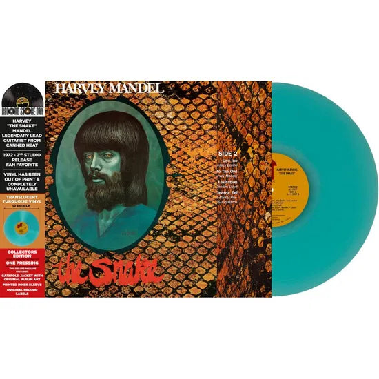 HARVEY MANDEL - The Snake (Turquoise Blue Vinyl) (RSD 2025)