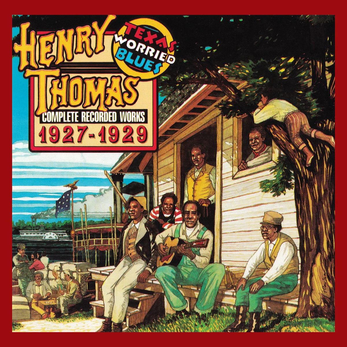 Henry Thomas - Texas Worried Blues [LP]