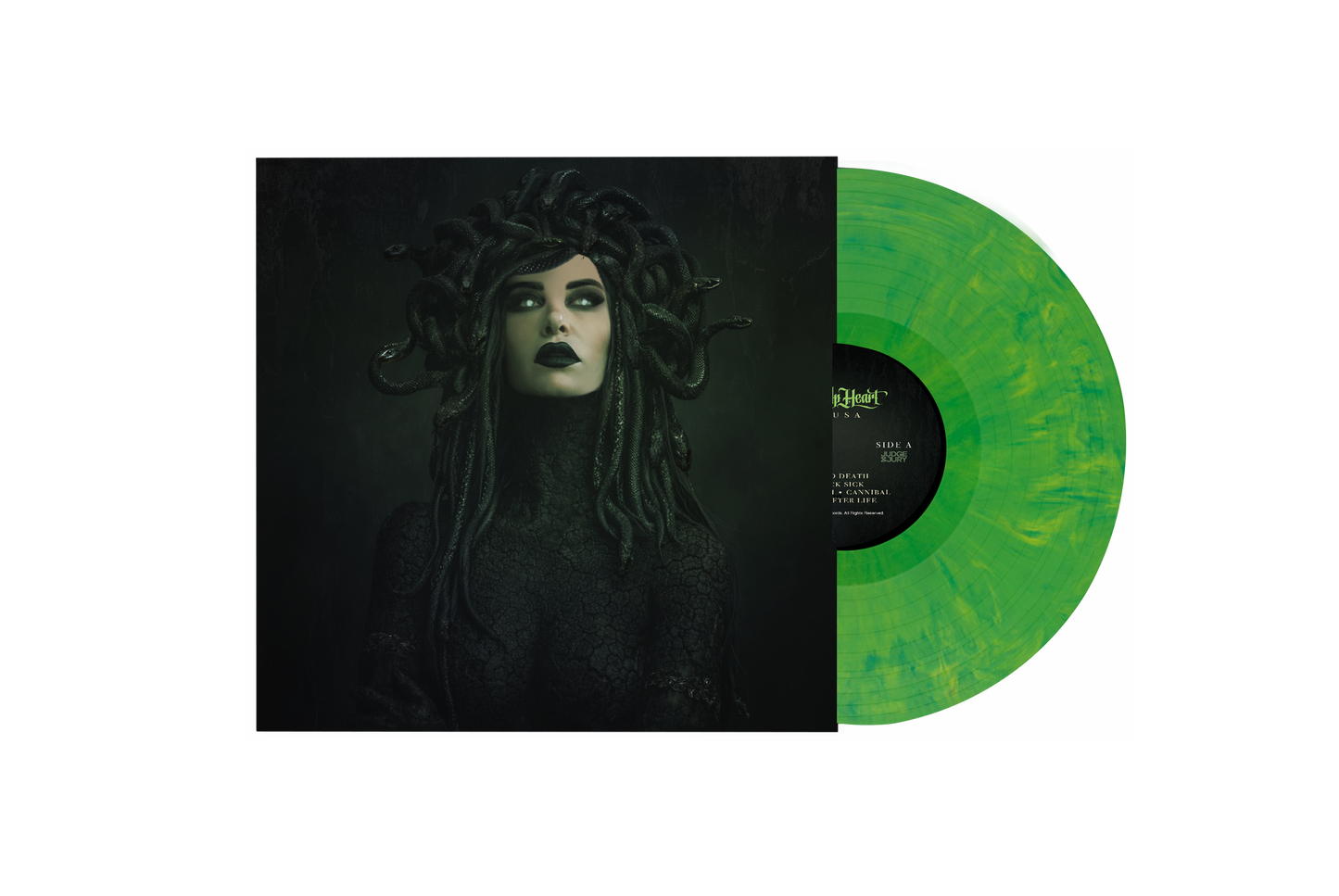 Stitched Up Heart - Medusa [Green vinyl]