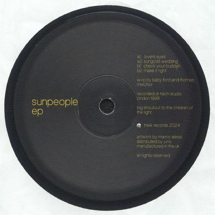 SUNPEOPLE - Sunpeople EP (reissue)