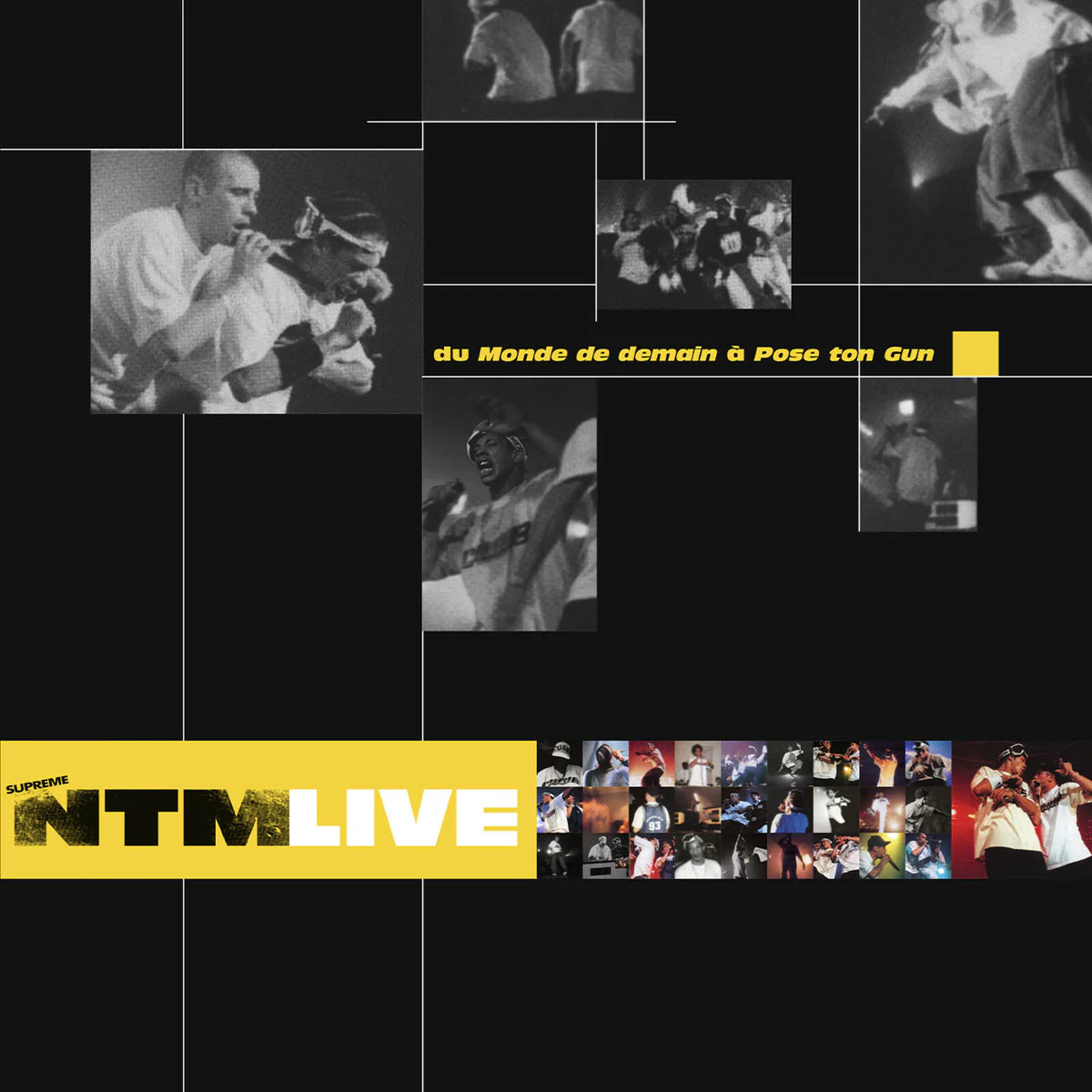 Supreme NTM - Live (Du Monde De Demain A Pose Ton Gun) [LP White (LP1) & Gold (LP2) Coloured Vinyl]