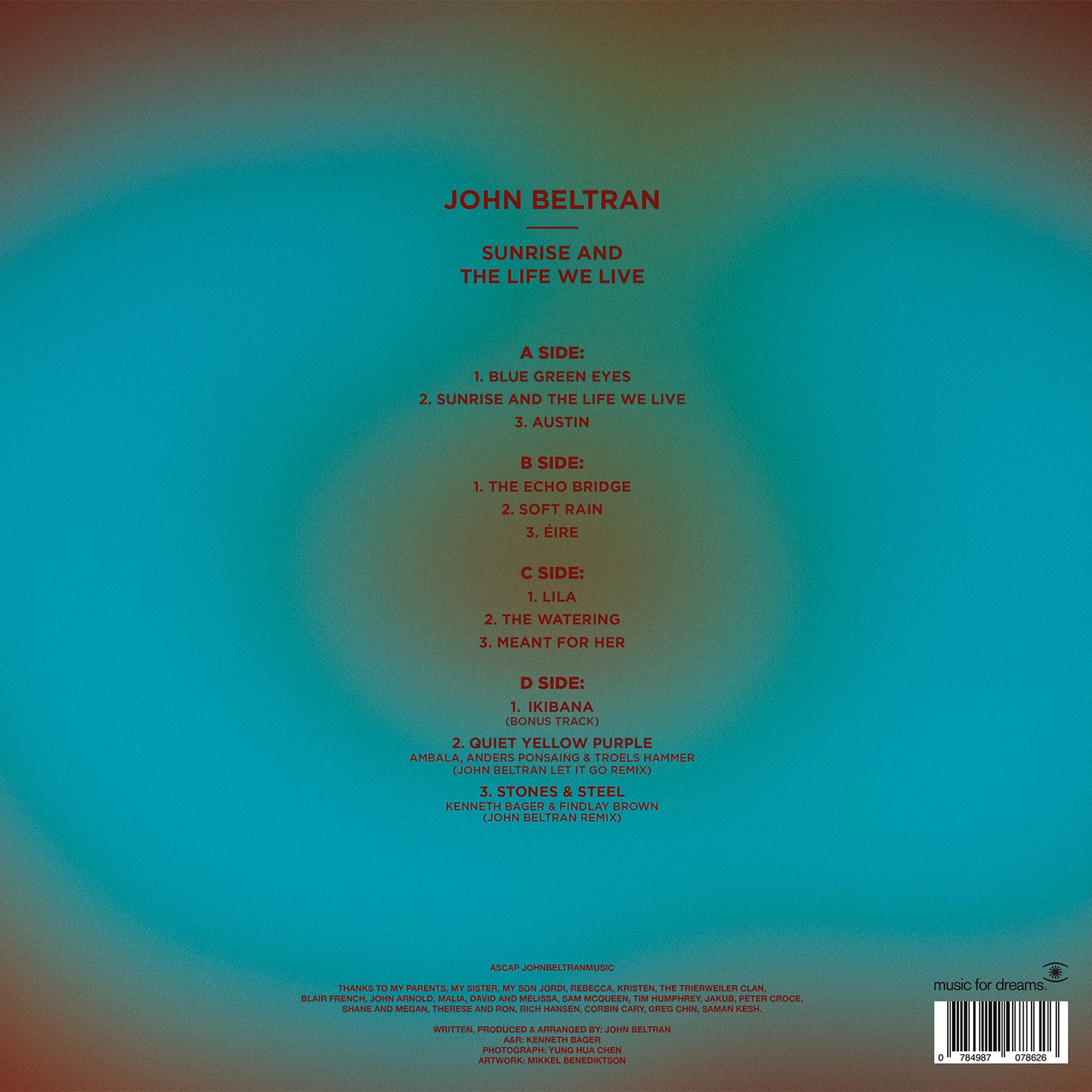 John Beltran - Sunrise And The Way We Live [2LP]