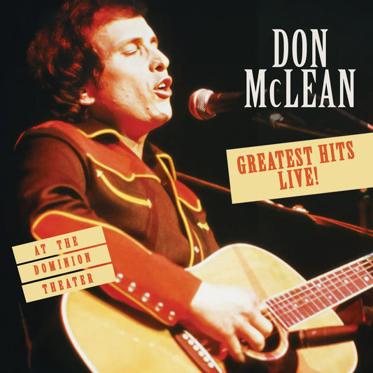 Don McLean - Greatest Hits Live! At The Dominion Theatre (Remastered Black Numbered LP's)