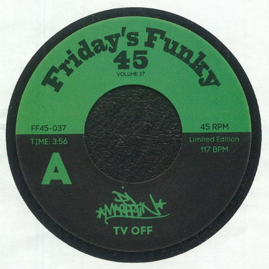 DJ MARRRTIN - TV Off [7" Vinyl]