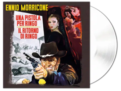 Ennio Morricone - Una pistola per Ringo/Il ritorno di Ringo (1LP clear vinyl)