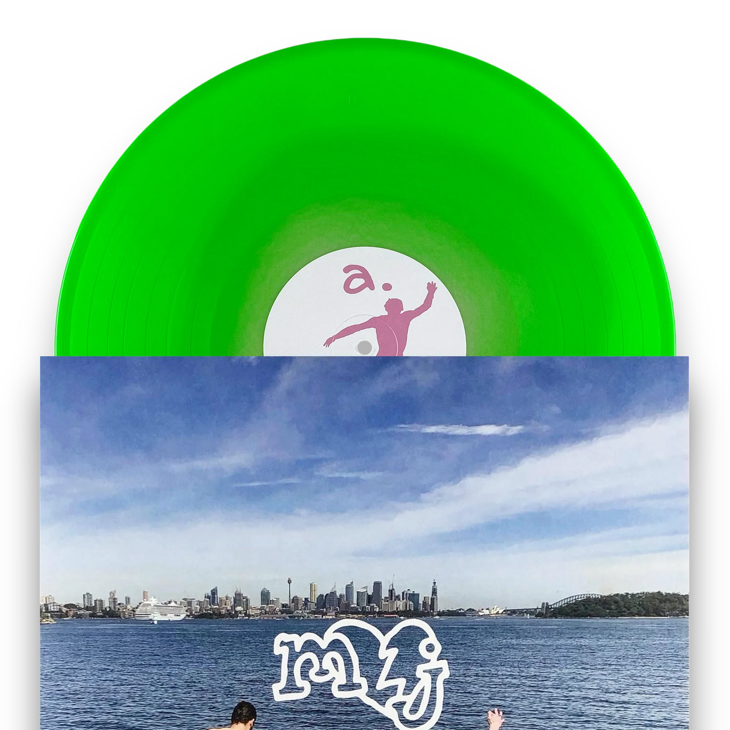 Mom Jeans - Sweet Tooth [Pink in Green Colour-in-colour Vinyl]