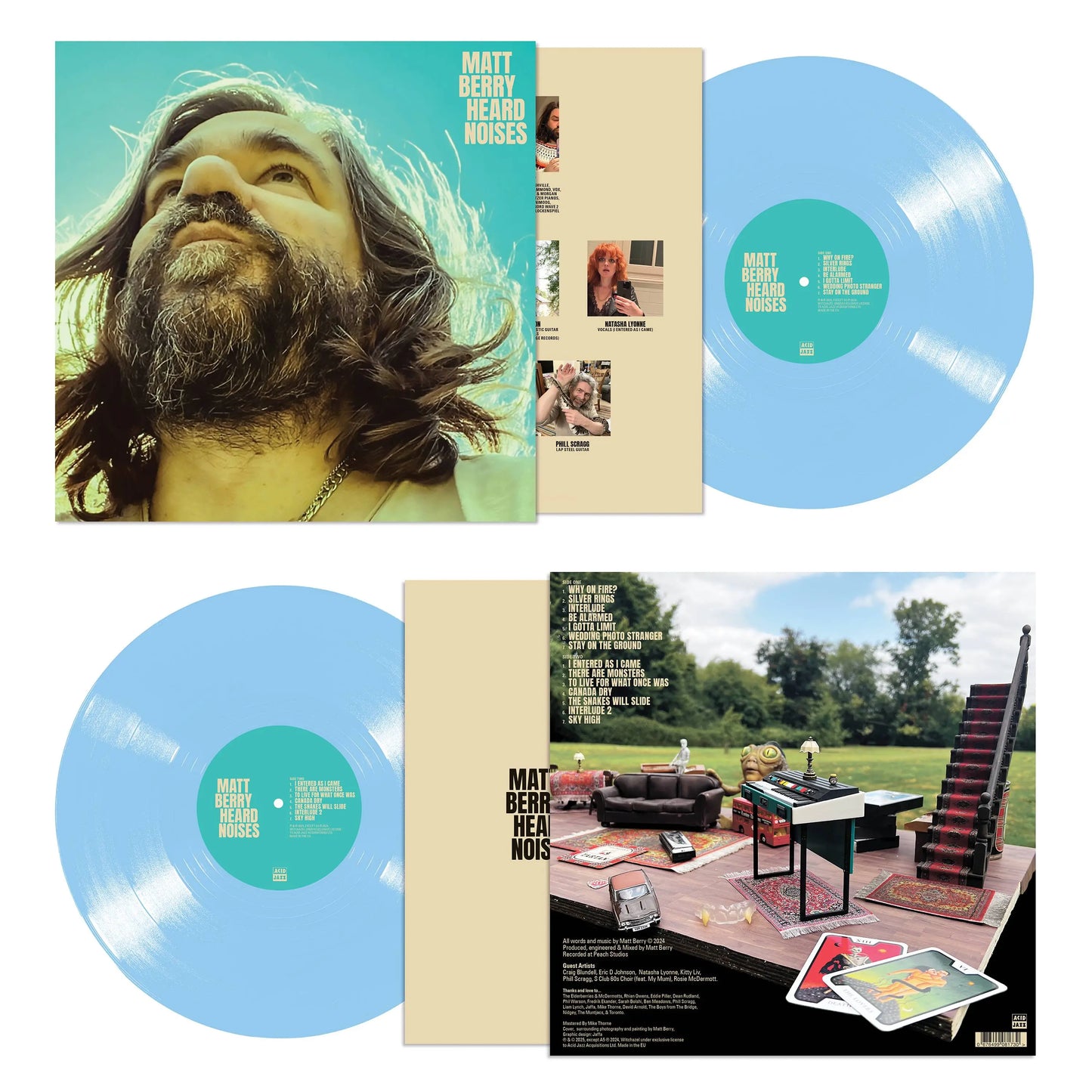 MATT BERRY - HEARD NOISES [Coloured Vinyl]