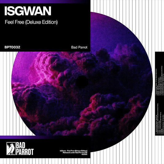ISGWAN - Feel Free (Deluxe Edition) (feat Harvey Sutherland, SKYHIGH, VYNES, Rich Ellis, Osmosis Jones mixes) [white & purple vinyl]