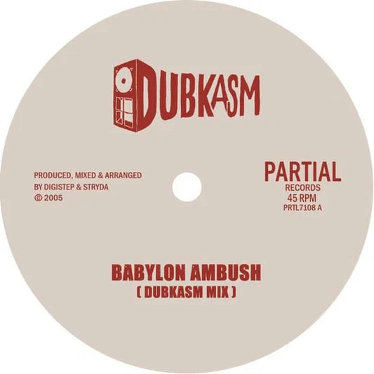 Dubkasm / Iration Steppas - Babylon Ambush [7" Vinyl]