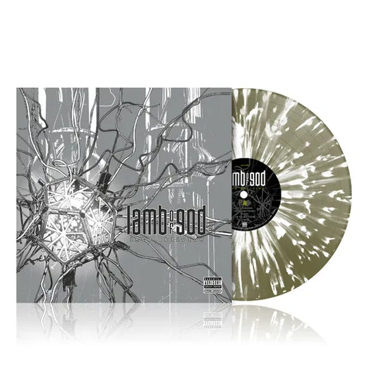 LAMB OF GOD - INTO OBLIVION [Olive Green & White Splatter]