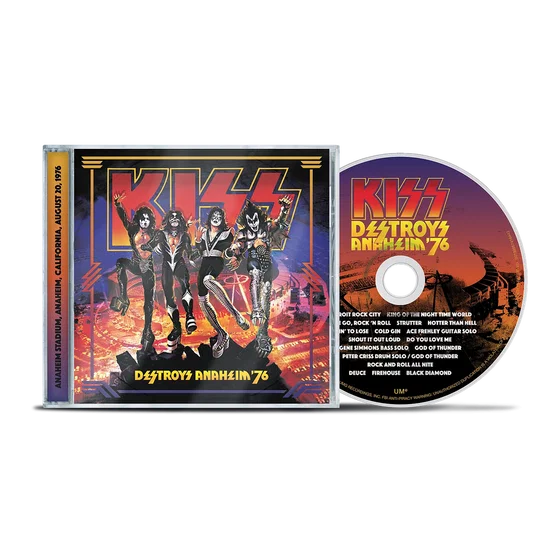 KISS - KISS Destroys Anaheim '76 [CD]