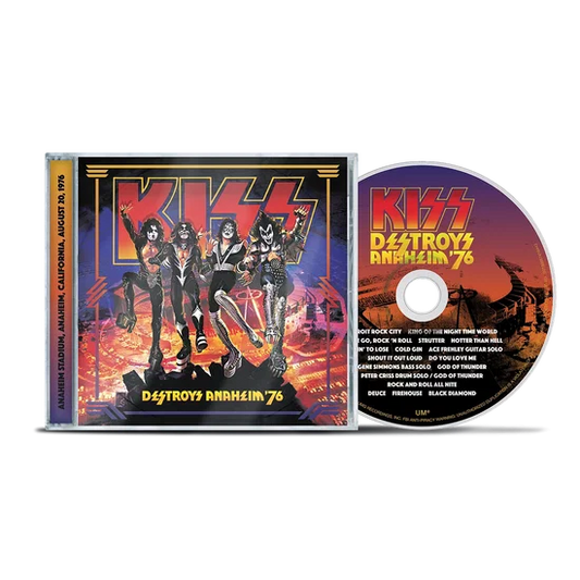 KISS - KISS Destroys Anaheim '76 [CD]