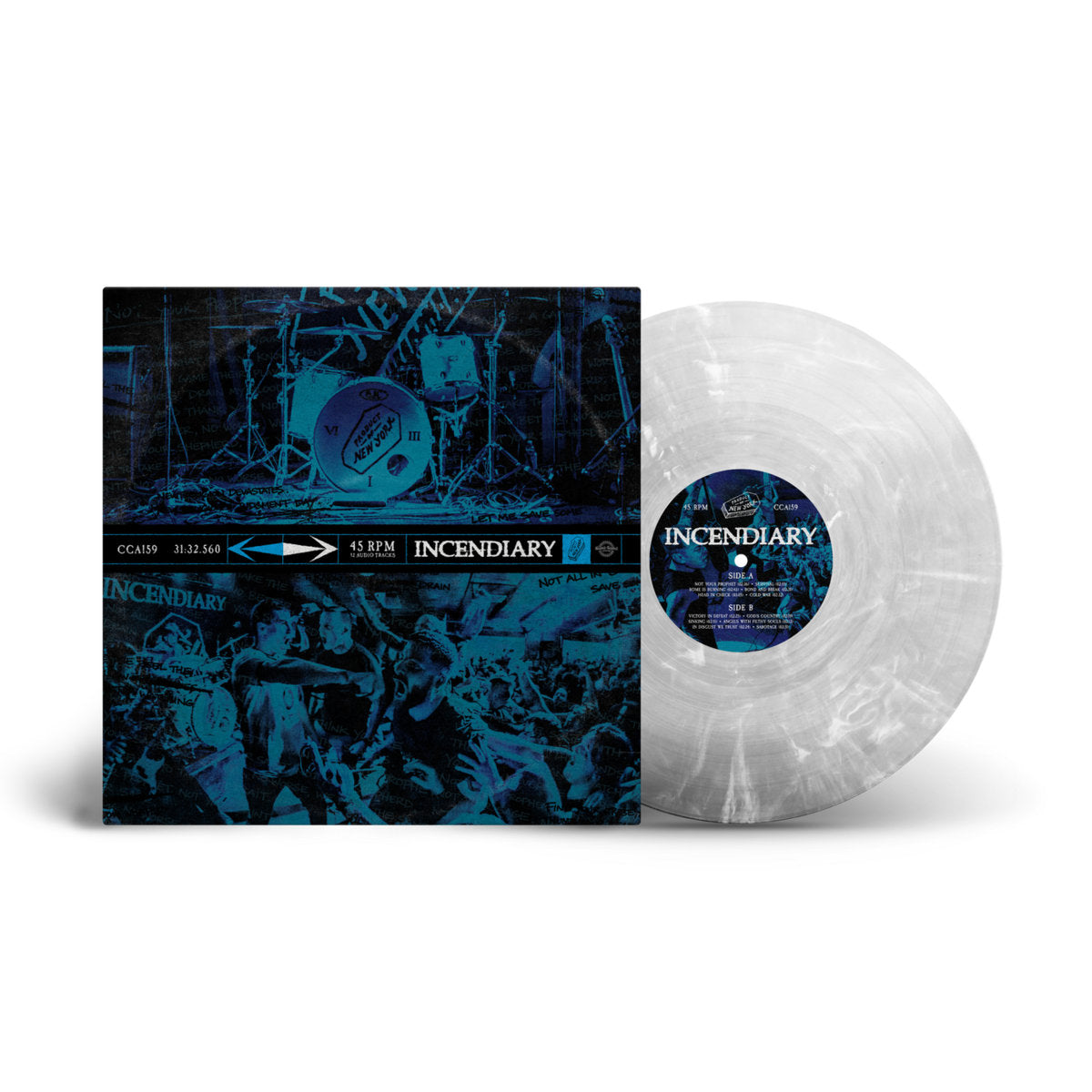 Incendiary - Product Of New York [Clear w/ White Marble Vinyl]