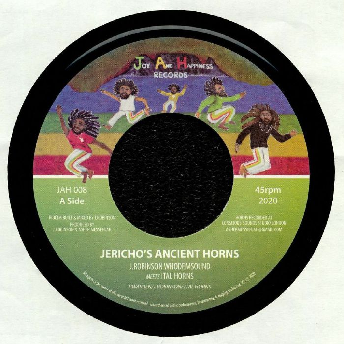 J.Robinson / WhoDemSound Meets Ital Horns – Jericho's Ancient Horns [7" Vinyl]