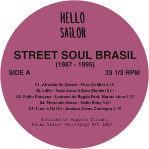V/A - STREET SOUL BRASIL:1987-1995 Compilation by Augusto Olivani