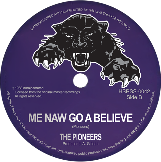 The Pioneers - Don’t You Know / Me Naw Go Believe (7”)