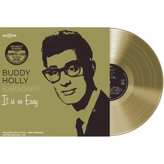 BUDDY HOLLY - It Is So Easy (Solid Gold Vinyl) (Rsd 2026) [LP + CD]