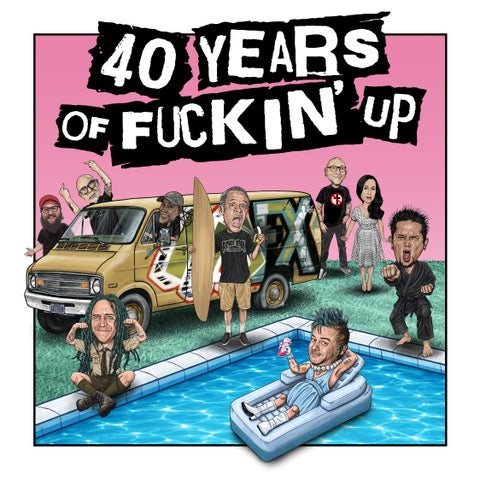 NOFX - 40 Years of Fuckin' Up: Soundtrack + Score [Pink Vinyl]