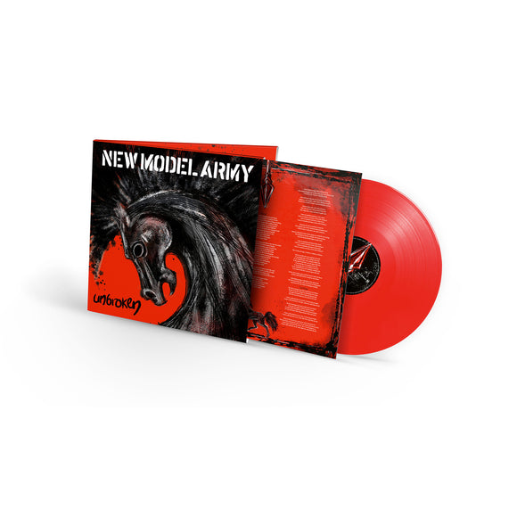 New Model Army - Unbroken [Red LP] (ONE PER CUSTOMER)