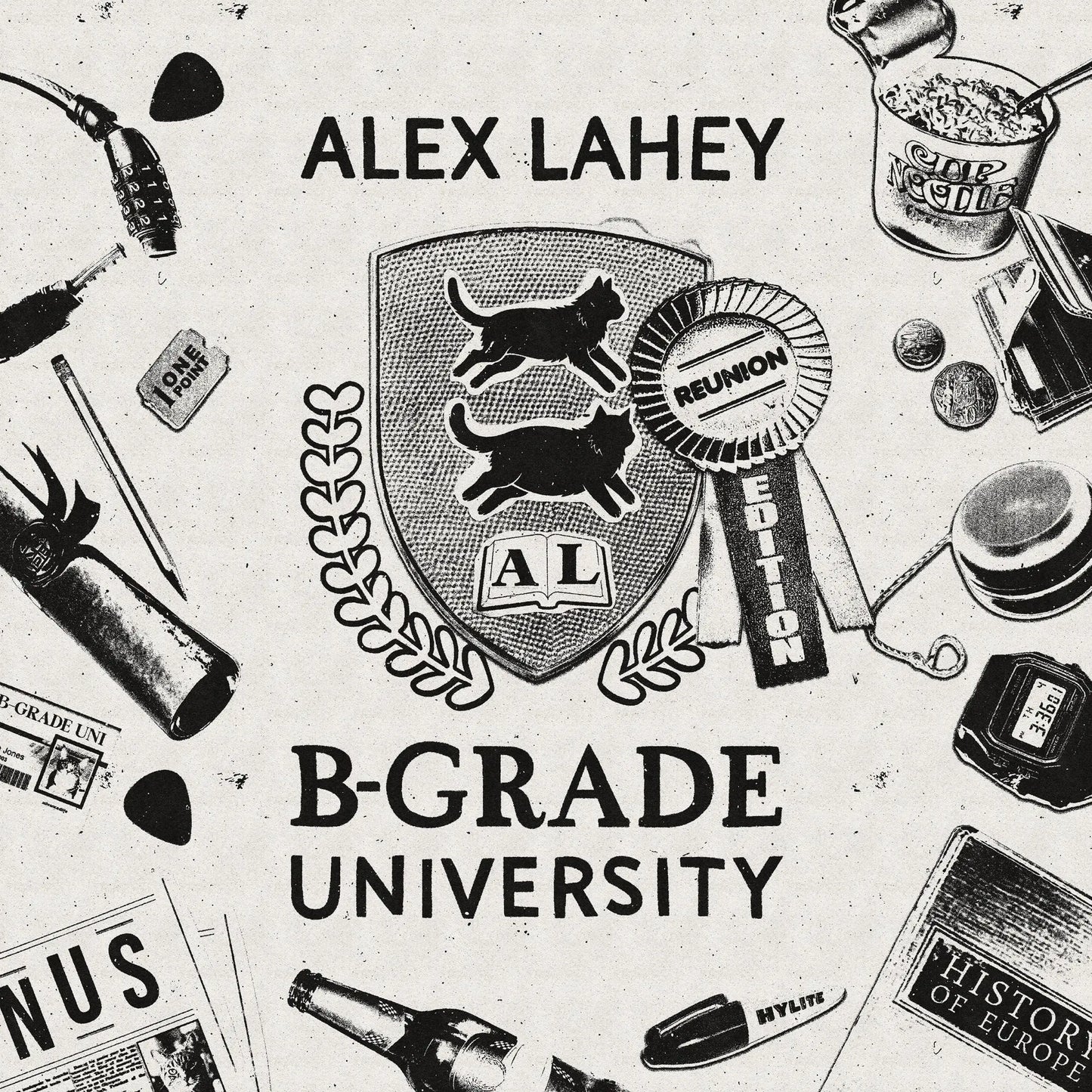 Alex Lahey - B-Grade University [Black and White splatter vinyl]
