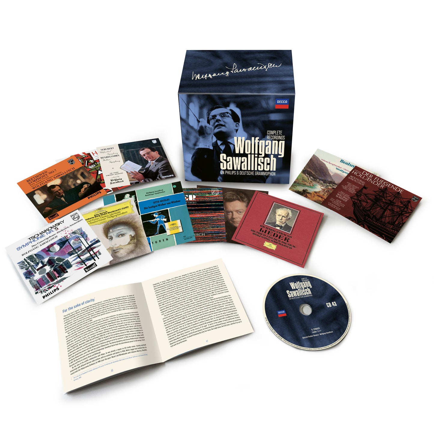 WOLFGANG SAWALLISCH – COMPLETE PHILIPS & DG RECORDINGS [43CD]