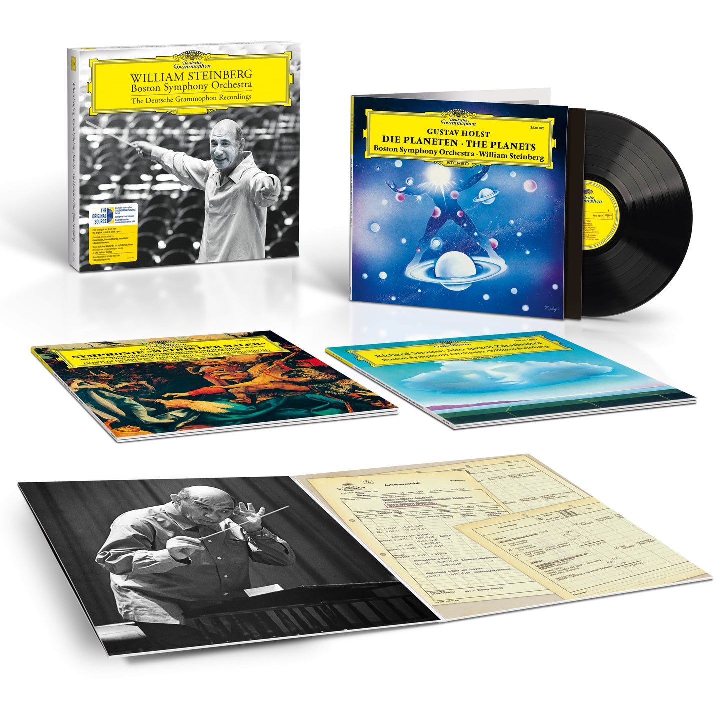 William Steinberg & Boston Symphony Orchestra - The Deutsche Grammophon Recordings [3LP]
