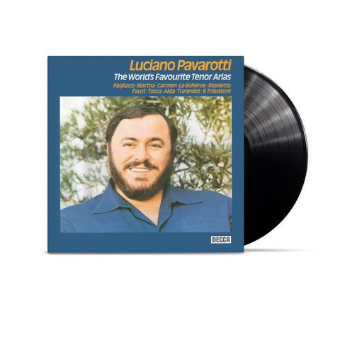 Luciano Pavarotti - The World's Favourite Tenor Arias [LP]