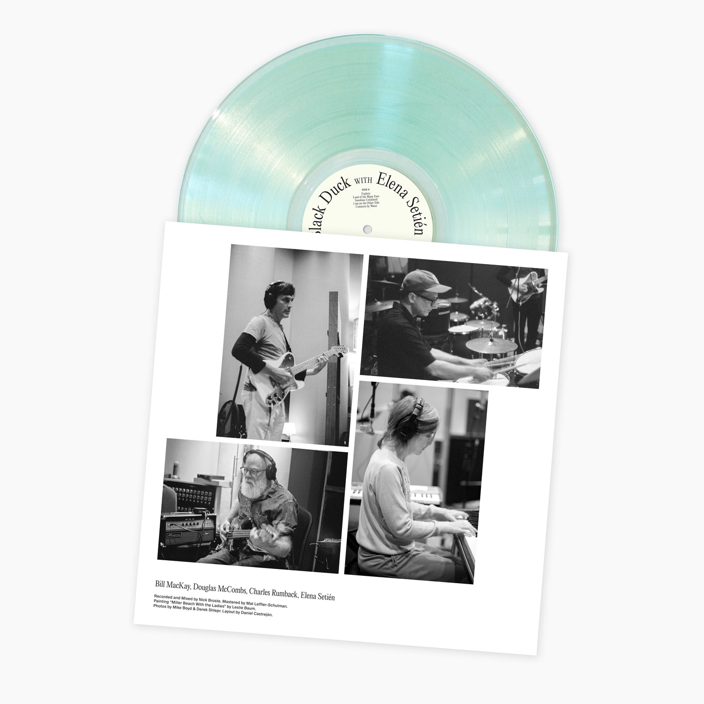 Black Duck with Elena Setién - Black Duck with Elena Setién (INDIE EXCLUSIVE, COKE BOTTLE CLEAR VINYL)