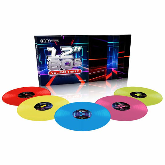 VARIOUS ARTISTS - NOW Presents… 12” 80s: Volume Three: 1985-1986 [LTD Coloured Numbered 5LP Set]
