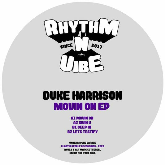 Duke HARRISON - Movin On EP
