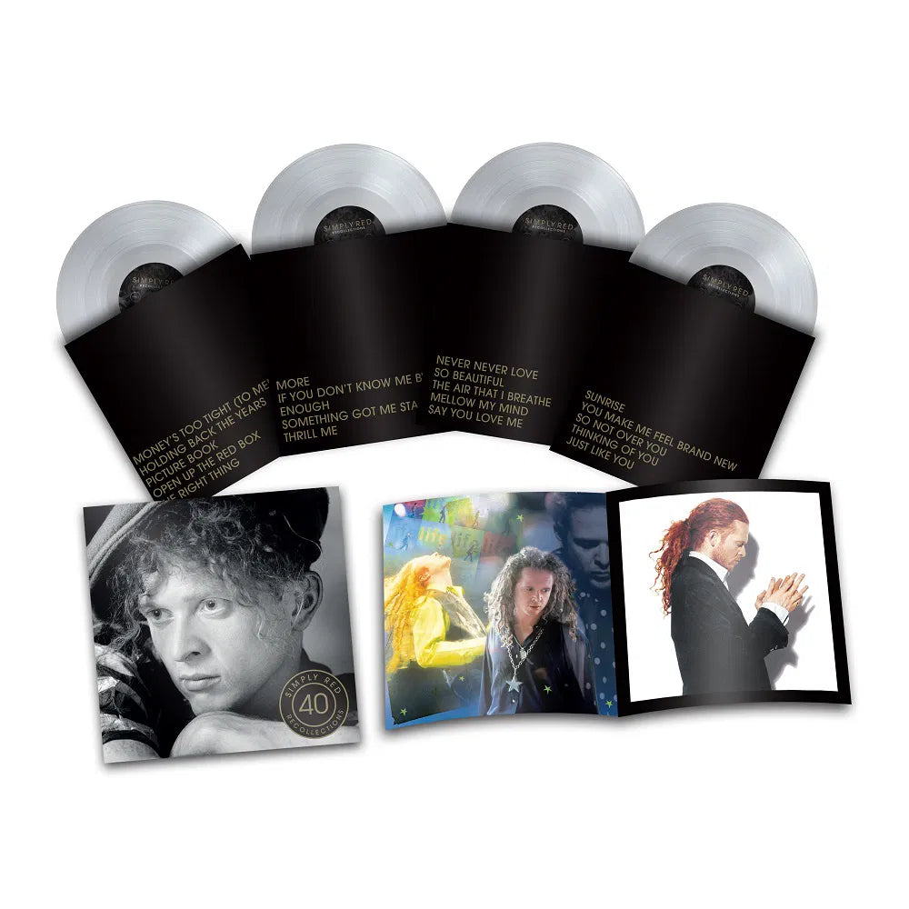 SIMPLY RED - RECOLLECTIONS [Limited Deluxe Crystal Clear Vinyl edition]