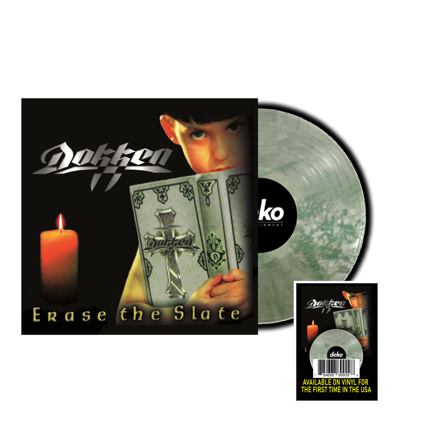 Dokken - Erase The Slate [Green smoke coloured vinyl]