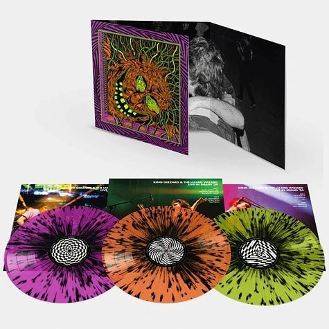 King Gizzard & The Lizard Wizard - King Gizzard - Live in Miami '24 Triple Gatefold [Splatter Vinyl]