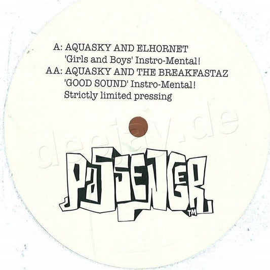 Aquasky, Elhornet & Breakfastaz - Girls And Boys / Good Sound [Instro-Mentals (Vinyl)