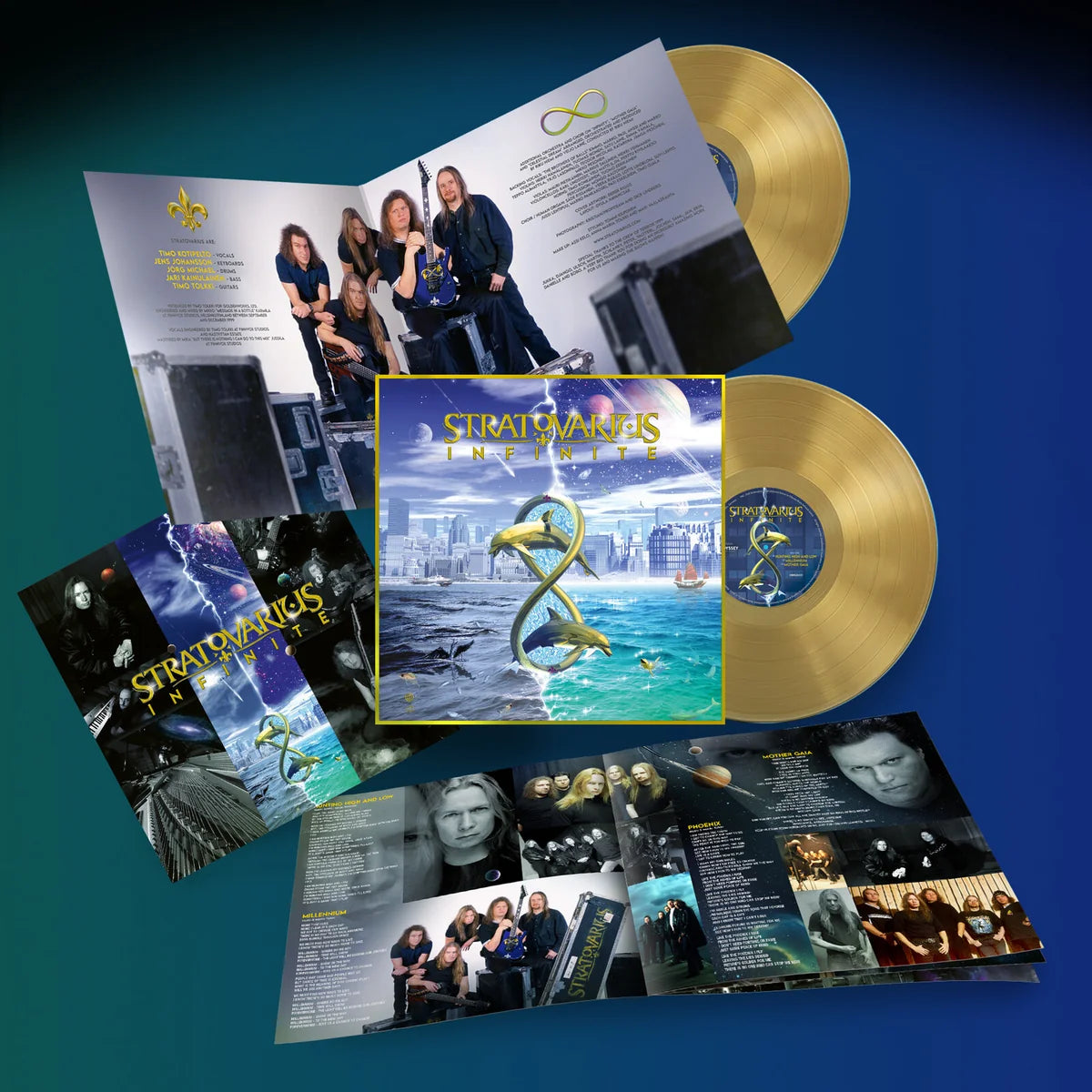 Stratovarius - Infinite (Deluxe Reissue) [LP Gold w/ Bonus tracks]