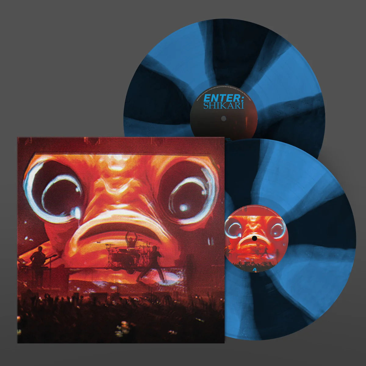 Enter Shikari - Live At Wembley [Light Blue with Black ‘Cornetto’ colour vinyl]