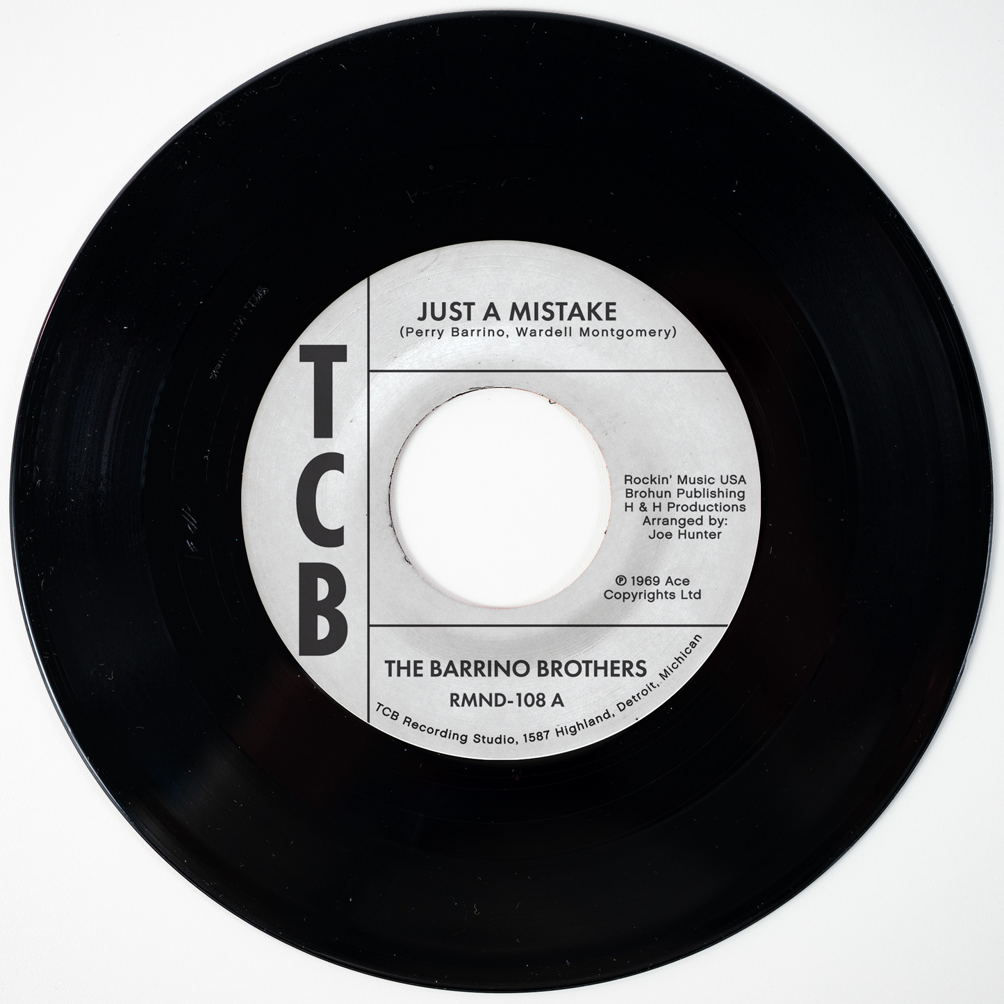 The Barrino Brothers - Just A Mistake / I'll Take My Flowers Right Now [7" Single]