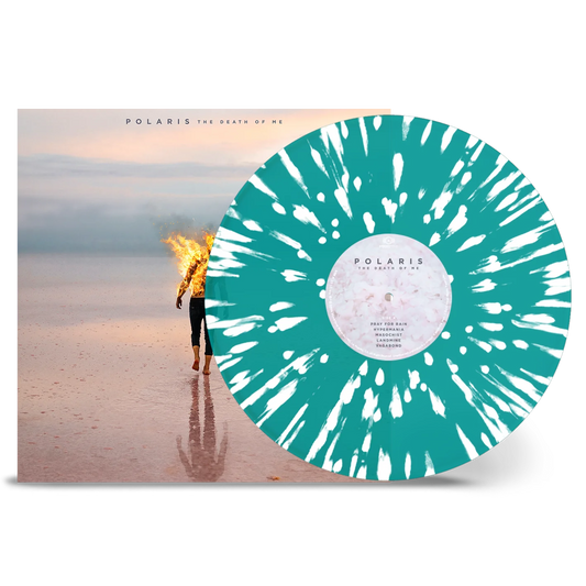 POLARIS - The Death Of Me [TRANSLUCENT TURQOUISE & WHITE SPLATTERED VINYL]