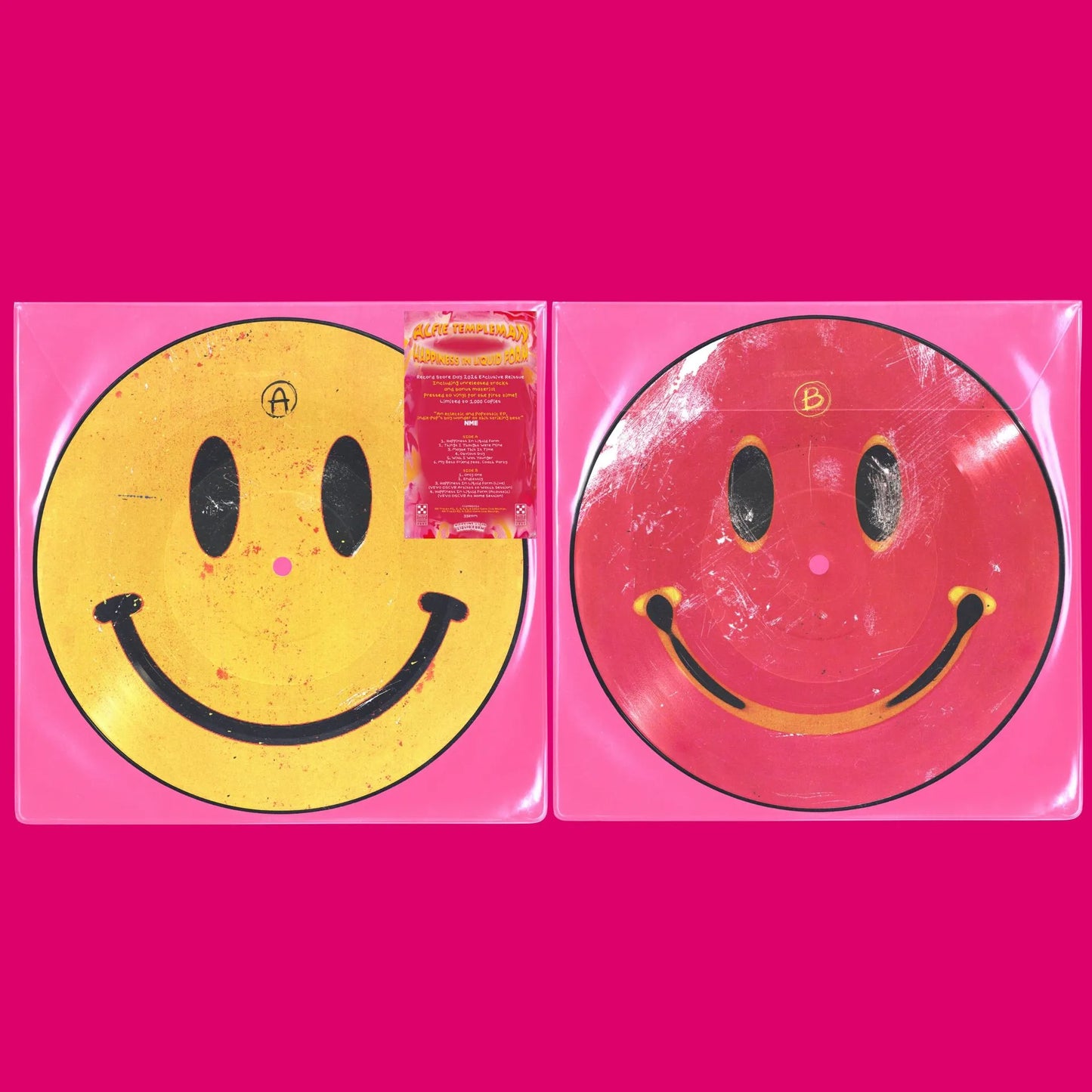 ALFIE TEMPLEMAN - HAPPINESS IN LIQUID FORM EP [Picture Disc] (RECORD STORE DAY 2026)