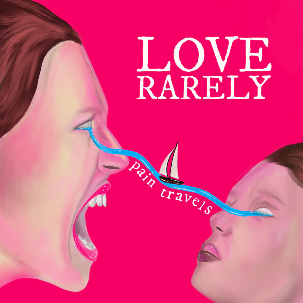 Love Rarely - Pain Travels [Pink w/ White Splatter Vinyl]