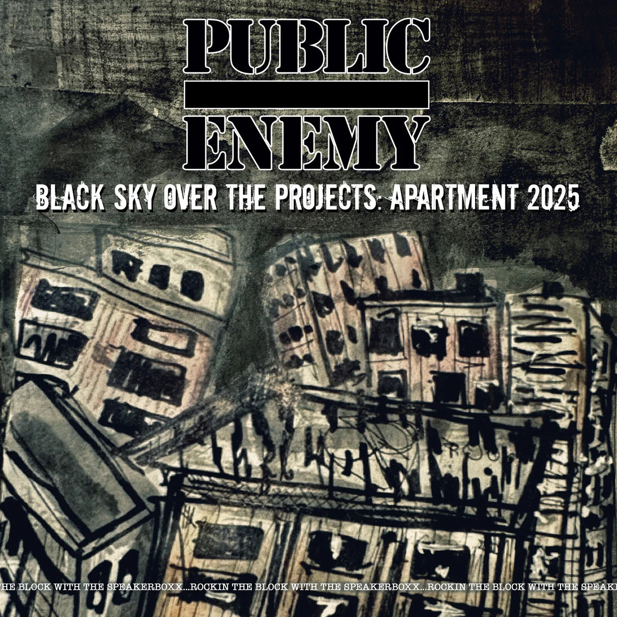 Public Enemy - Black Sky Over The Projects: Apartment 2025 [LP]