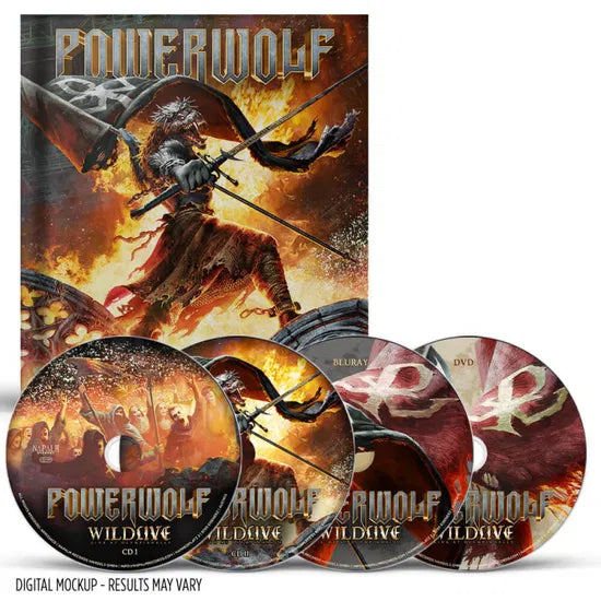 Powerwolf - Wildlive (Live at Olympiahalle) [4CD]