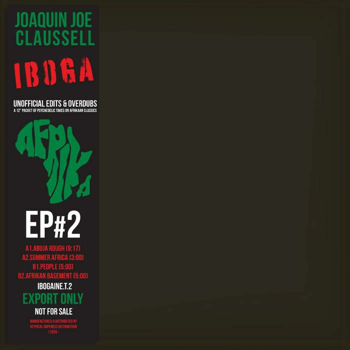 Joaquin Joe Claussell - Iboga : The 12'' EP Part 2 Extended Versions [GREEN Color Vinyl]